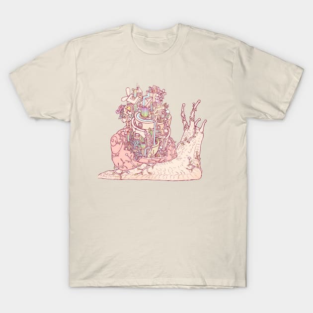 slow happy garden T-Shirt by makapa